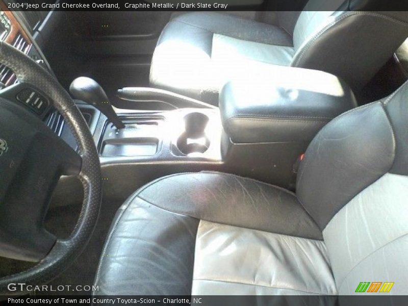 Graphite Metallic / Dark Slate Gray 2004 Jeep Grand Cherokee Overland