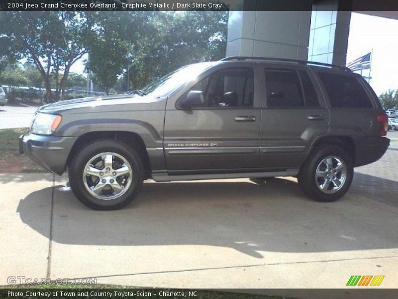 Graphite Metallic / Dark Slate Gray 2004 Jeep Grand Cherokee Overland