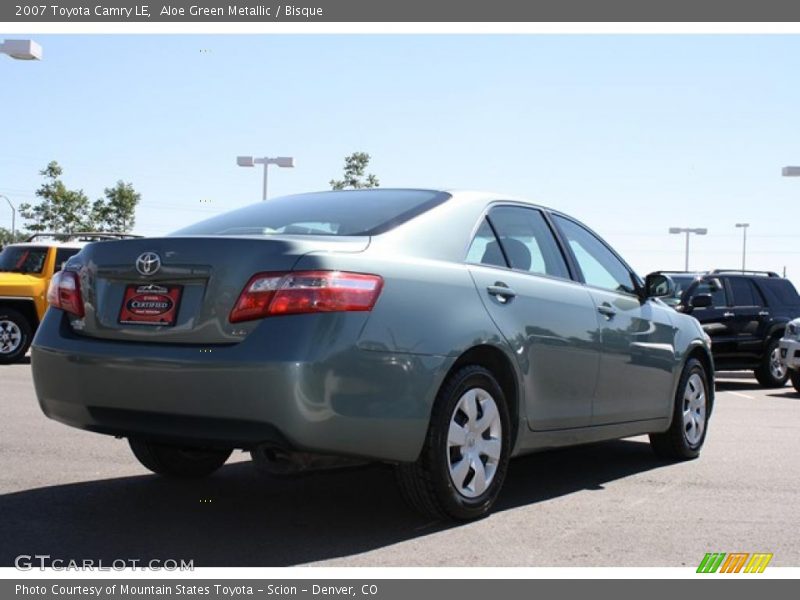 Aloe Green Metallic / Bisque 2007 Toyota Camry LE