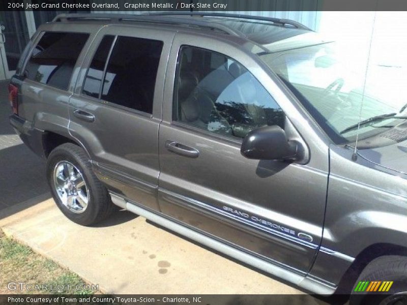 Graphite Metallic / Dark Slate Gray 2004 Jeep Grand Cherokee Overland