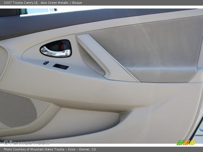 Aloe Green Metallic / Bisque 2007 Toyota Camry LE