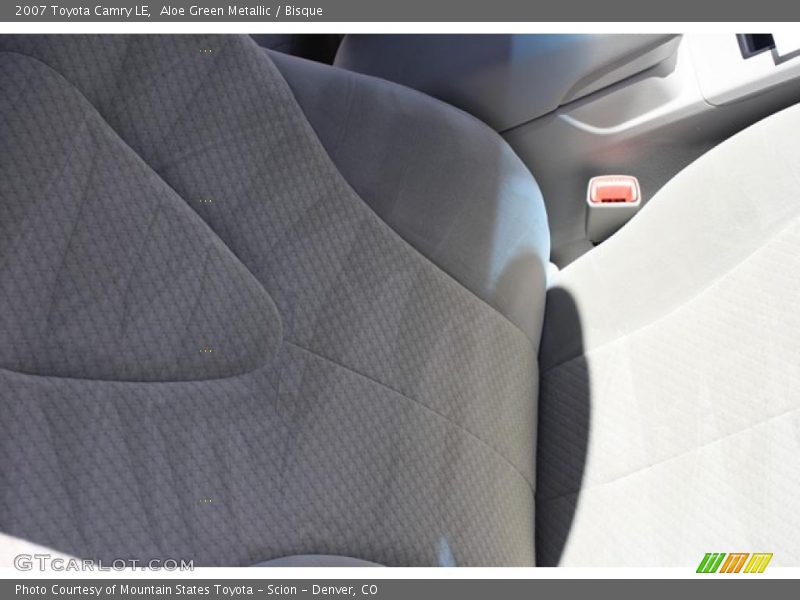 Aloe Green Metallic / Bisque 2007 Toyota Camry LE