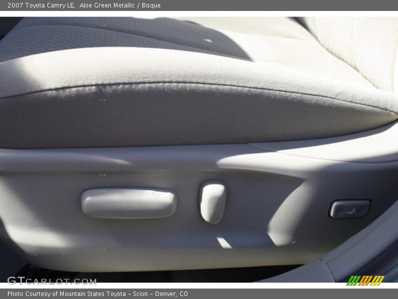 Aloe Green Metallic / Bisque 2007 Toyota Camry LE