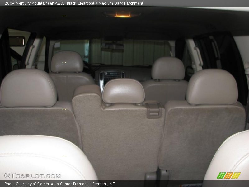 Black Clearcoat / Medium Dark Parchment 2004 Mercury Mountaineer AWD