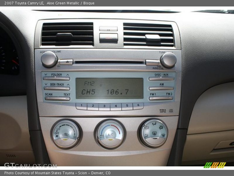 Aloe Green Metallic / Bisque 2007 Toyota Camry LE