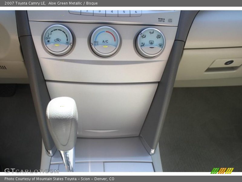 Aloe Green Metallic / Bisque 2007 Toyota Camry LE