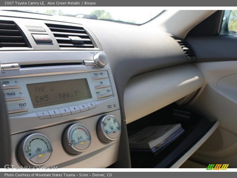 Aloe Green Metallic / Bisque 2007 Toyota Camry LE