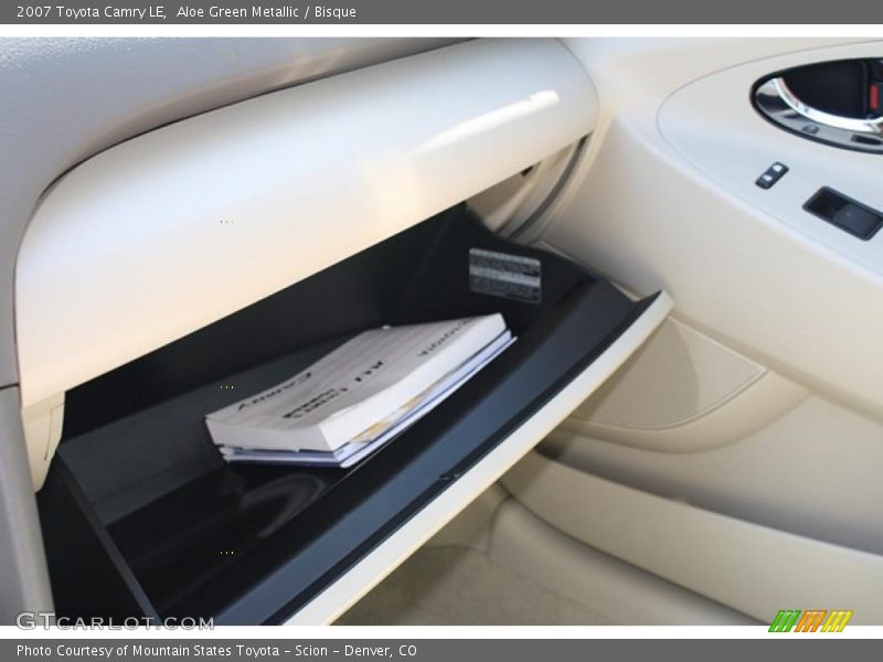 Aloe Green Metallic / Bisque 2007 Toyota Camry LE
