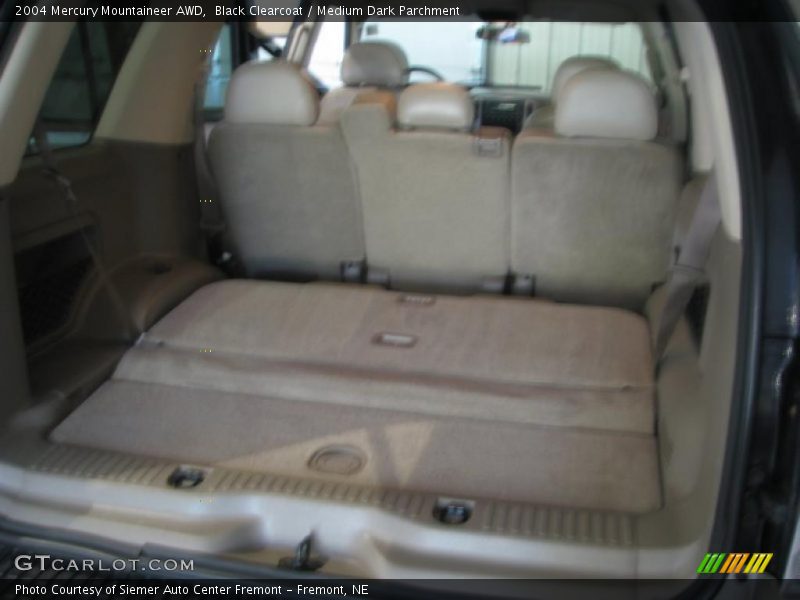 Black Clearcoat / Medium Dark Parchment 2004 Mercury Mountaineer AWD