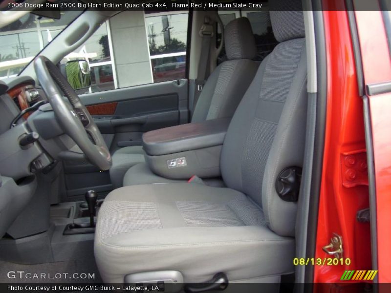 Flame Red / Medium Slate Gray 2006 Dodge Ram 2500 Big Horn Edition Quad Cab 4x4