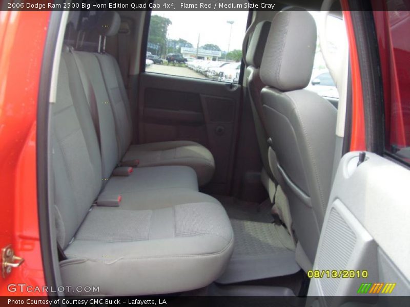 Flame Red / Medium Slate Gray 2006 Dodge Ram 2500 Big Horn Edition Quad Cab 4x4