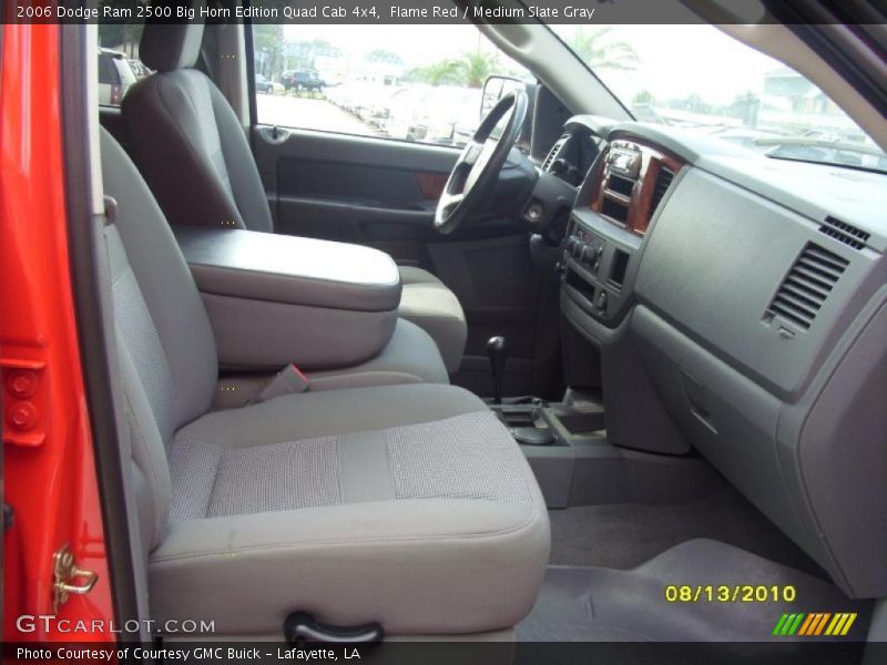 Flame Red / Medium Slate Gray 2006 Dodge Ram 2500 Big Horn Edition Quad Cab 4x4