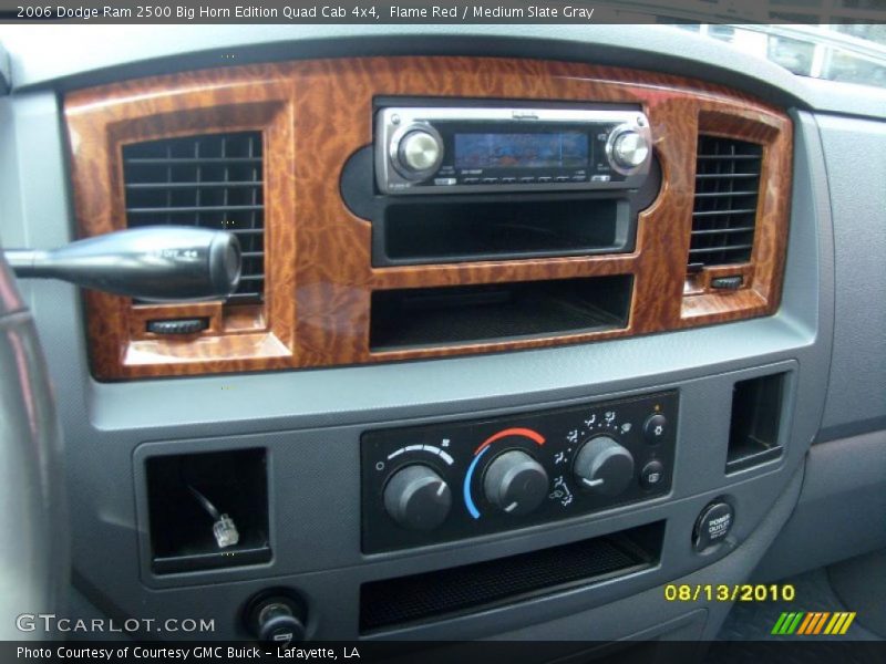 Flame Red / Medium Slate Gray 2006 Dodge Ram 2500 Big Horn Edition Quad Cab 4x4