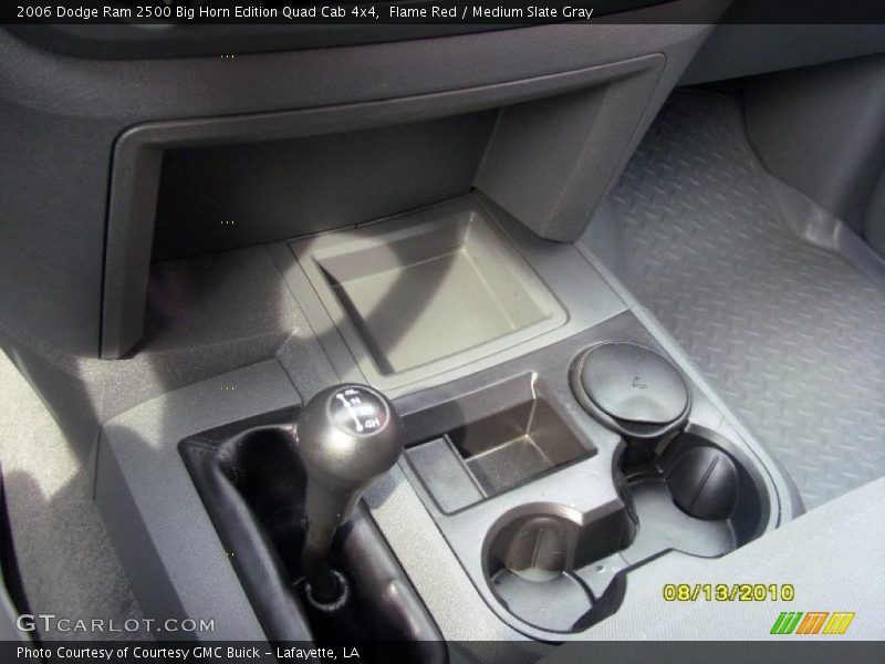 Flame Red / Medium Slate Gray 2006 Dodge Ram 2500 Big Horn Edition Quad Cab 4x4