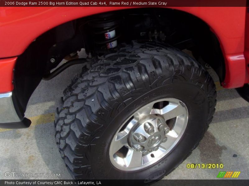 Flame Red / Medium Slate Gray 2006 Dodge Ram 2500 Big Horn Edition Quad Cab 4x4