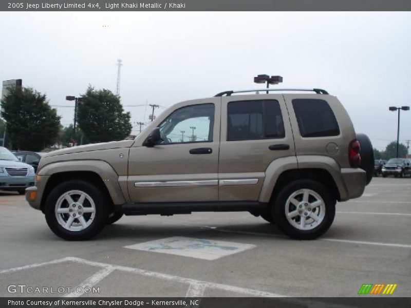 Light Khaki Metallic / Khaki 2005 Jeep Liberty Limited 4x4