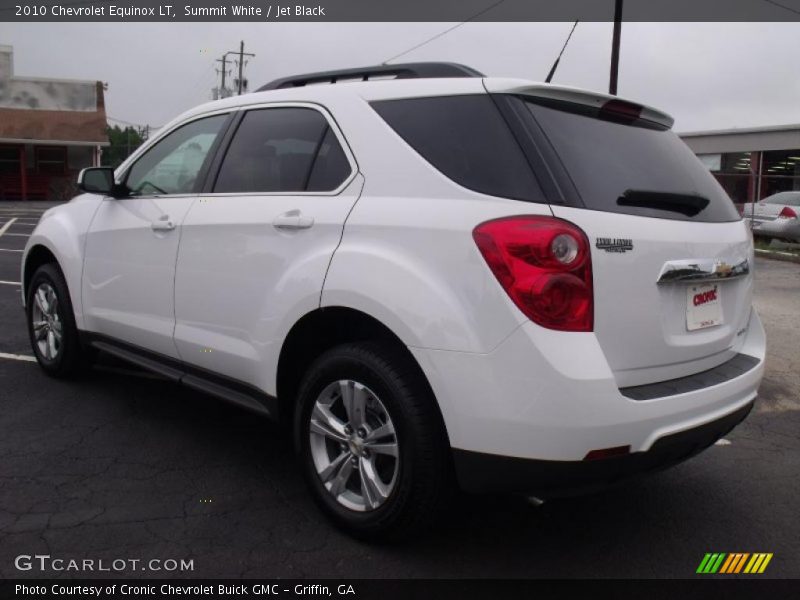 Summit White / Jet Black 2010 Chevrolet Equinox LT