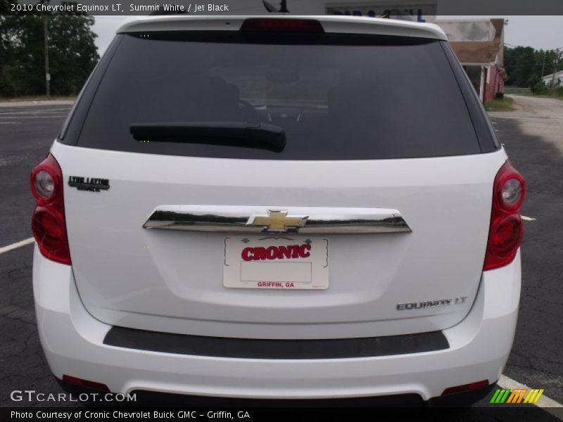 Summit White / Jet Black 2010 Chevrolet Equinox LT
