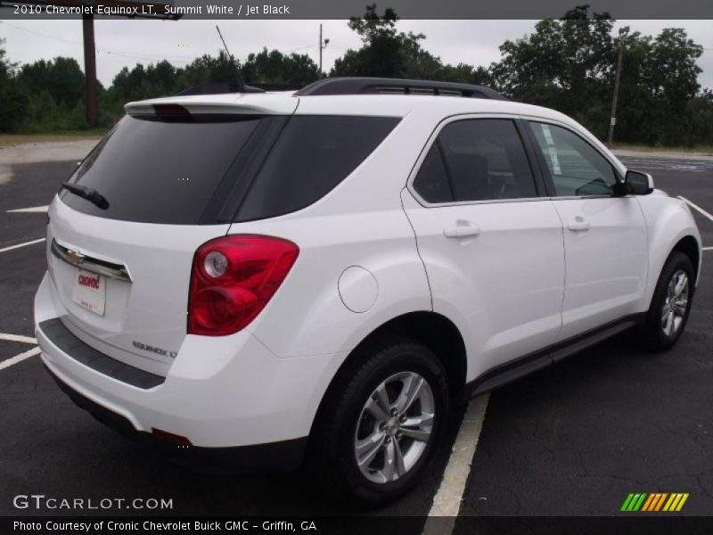 Summit White / Jet Black 2010 Chevrolet Equinox LT
