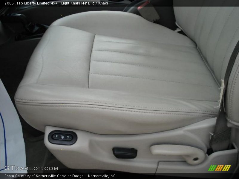 Light Khaki Metallic / Khaki 2005 Jeep Liberty Limited 4x4
