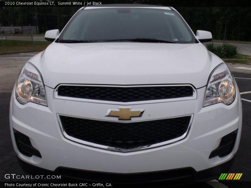 Summit White / Jet Black 2010 Chevrolet Equinox LT
