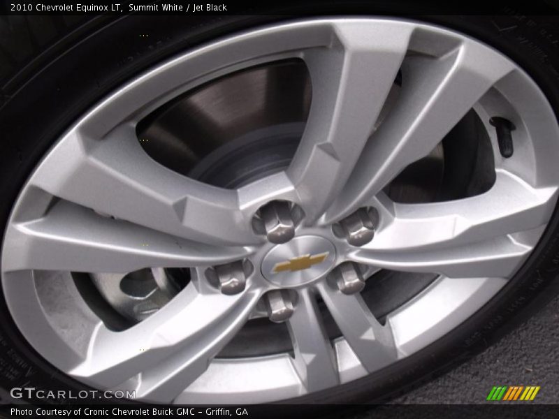 Summit White / Jet Black 2010 Chevrolet Equinox LT