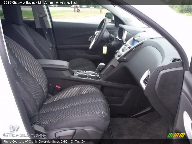 Summit White / Jet Black 2010 Chevrolet Equinox LT