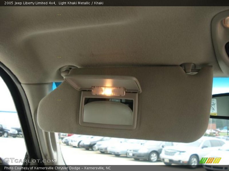 Light Khaki Metallic / Khaki 2005 Jeep Liberty Limited 4x4