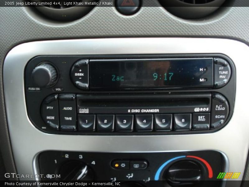 Light Khaki Metallic / Khaki 2005 Jeep Liberty Limited 4x4