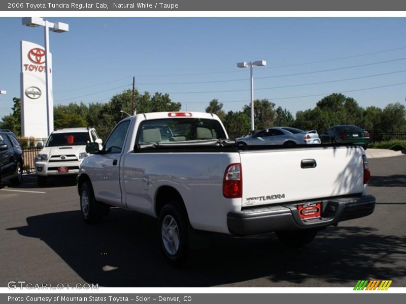 Natural White / Taupe 2006 Toyota Tundra Regular Cab
