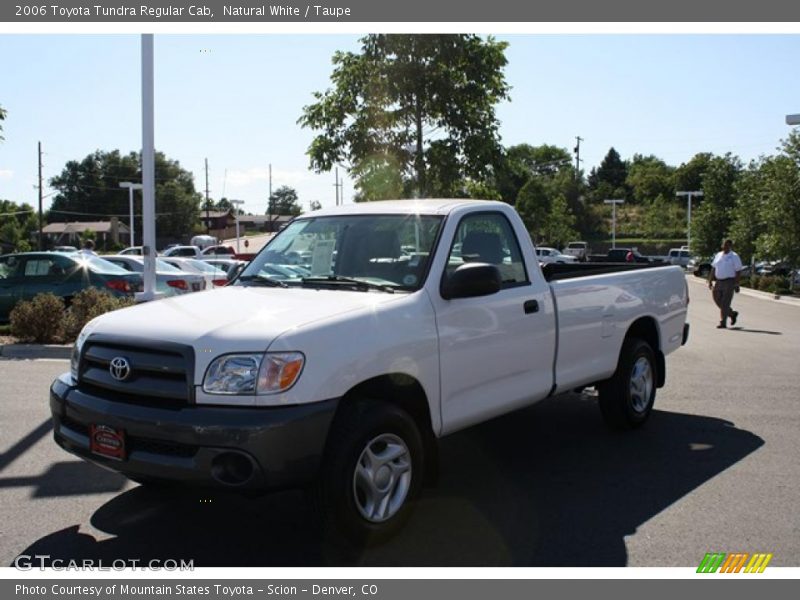 Natural White / Taupe 2006 Toyota Tundra Regular Cab