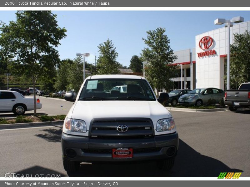 Natural White / Taupe 2006 Toyota Tundra Regular Cab