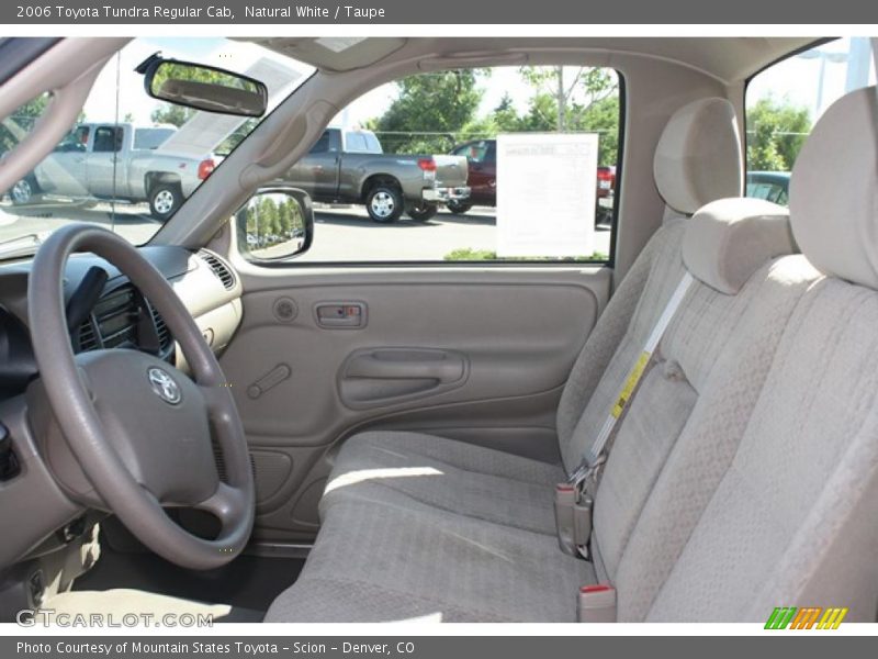 Natural White / Taupe 2006 Toyota Tundra Regular Cab