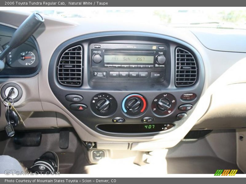Natural White / Taupe 2006 Toyota Tundra Regular Cab