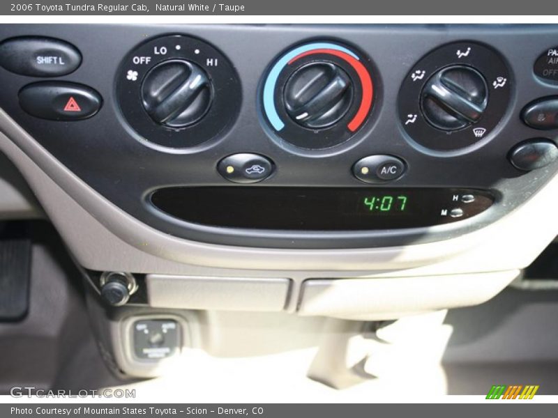 Natural White / Taupe 2006 Toyota Tundra Regular Cab