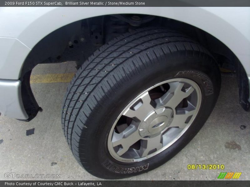 Brilliant Silver Metallic / Stone/Medium Stone 2009 Ford F150 STX SuperCab