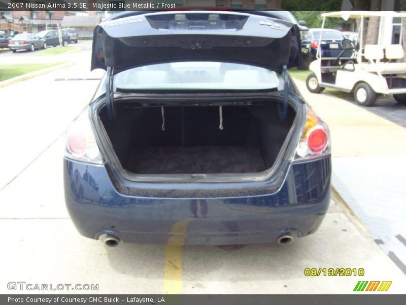 Majestic Blue Metallic / Frost 2007 Nissan Altima 3.5 SE