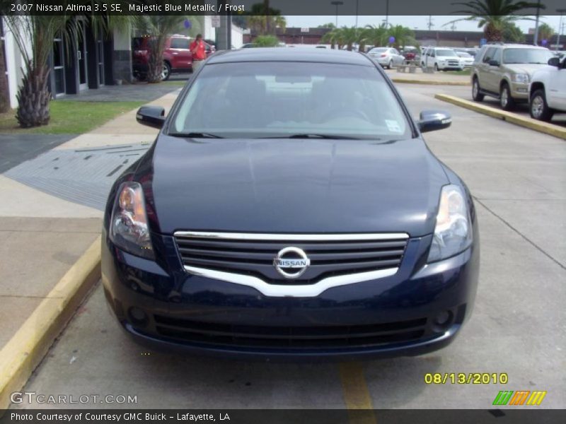 Majestic Blue Metallic / Frost 2007 Nissan Altima 3.5 SE
