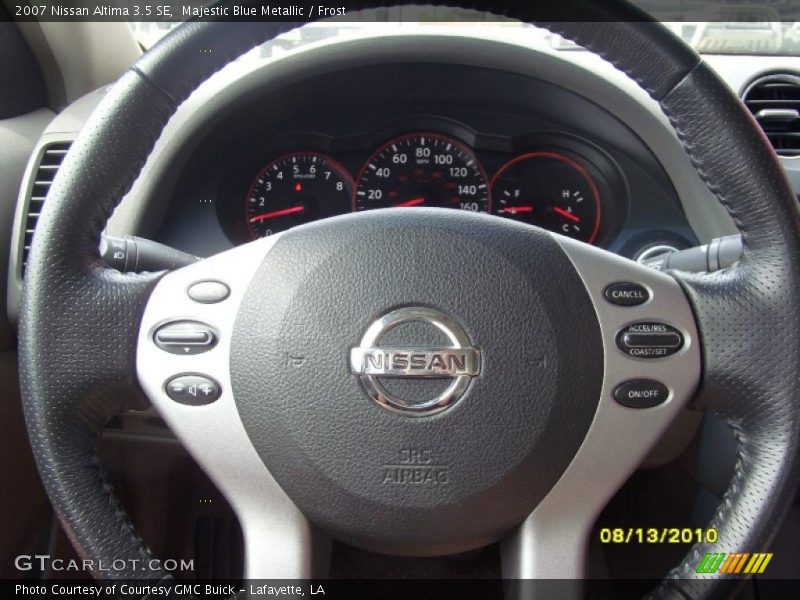 Majestic Blue Metallic / Frost 2007 Nissan Altima 3.5 SE