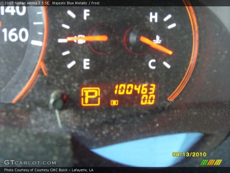Majestic Blue Metallic / Frost 2007 Nissan Altima 3.5 SE