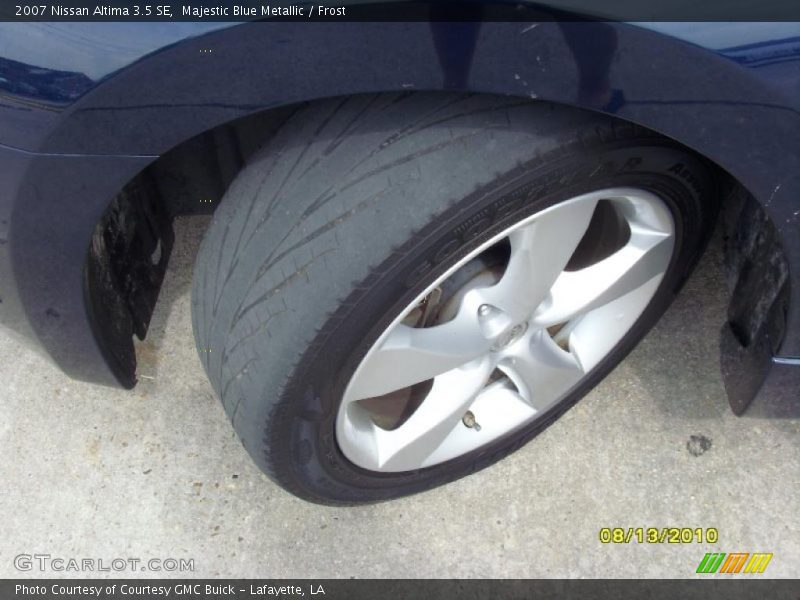 Majestic Blue Metallic / Frost 2007 Nissan Altima 3.5 SE