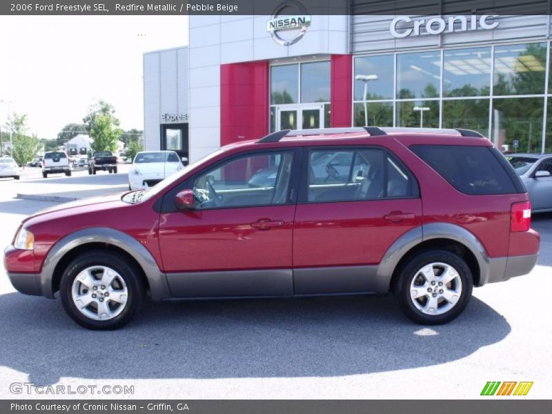 Redfire Metallic / Pebble Beige 2006 Ford Freestyle SEL