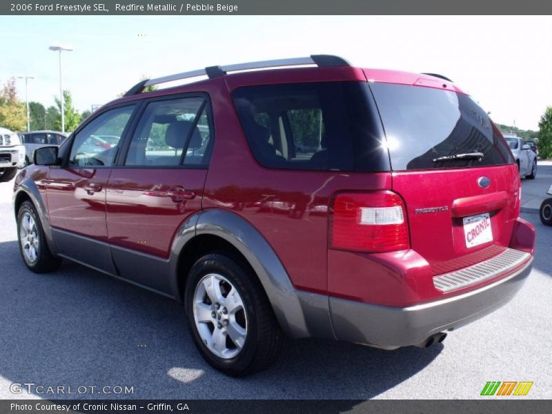 Redfire Metallic / Pebble Beige 2006 Ford Freestyle SEL