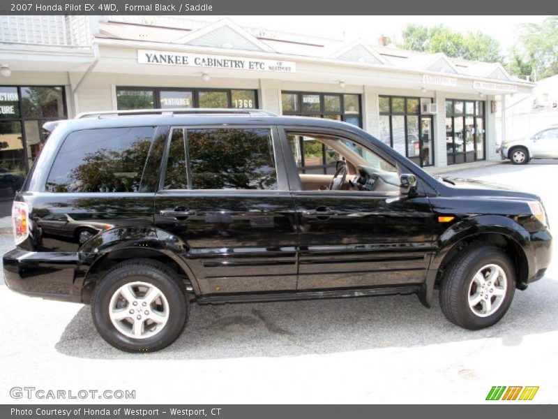 Formal Black / Saddle 2007 Honda Pilot EX 4WD