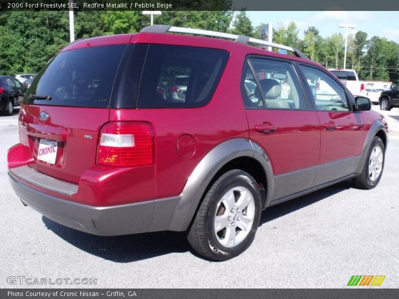 Redfire Metallic / Pebble Beige 2006 Ford Freestyle SEL