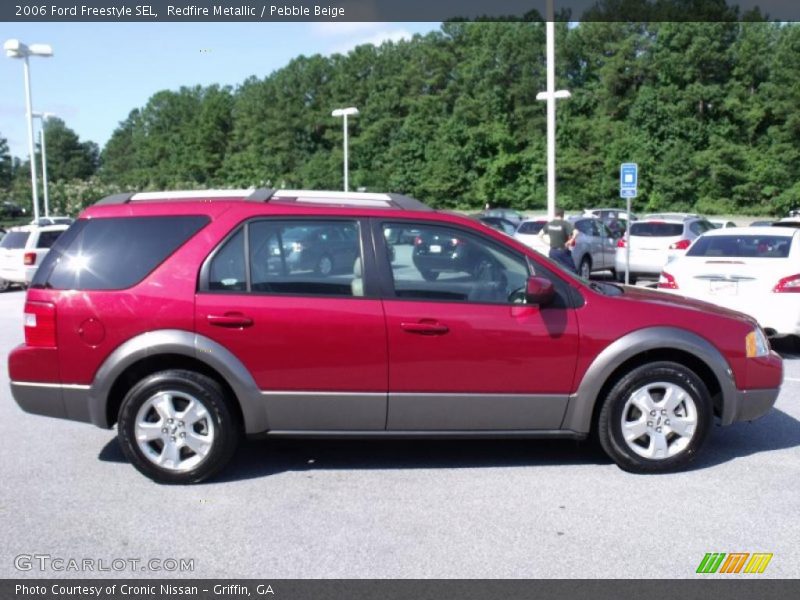 Redfire Metallic / Pebble Beige 2006 Ford Freestyle SEL
