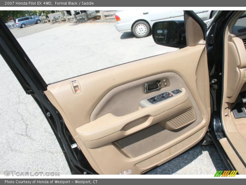 Formal Black / Saddle 2007 Honda Pilot EX 4WD