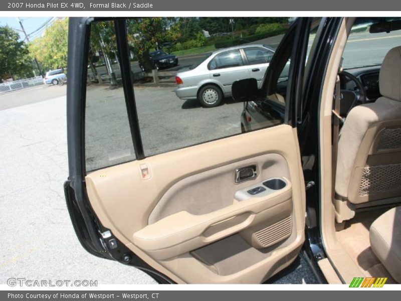 Formal Black / Saddle 2007 Honda Pilot EX 4WD