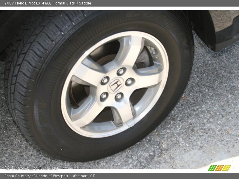 Formal Black / Saddle 2007 Honda Pilot EX 4WD
