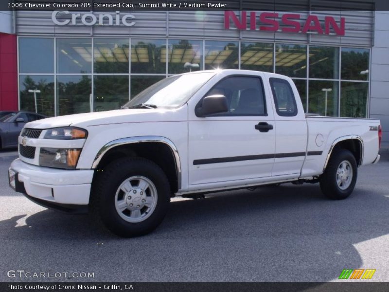Summit White / Medium Pewter 2006 Chevrolet Colorado Z85 Extended Cab